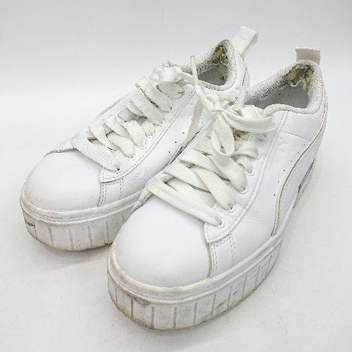 ◇ PUMA プーマ スニーカー サイズ23.5 ホワイト系 レディース E 【1406180067069】