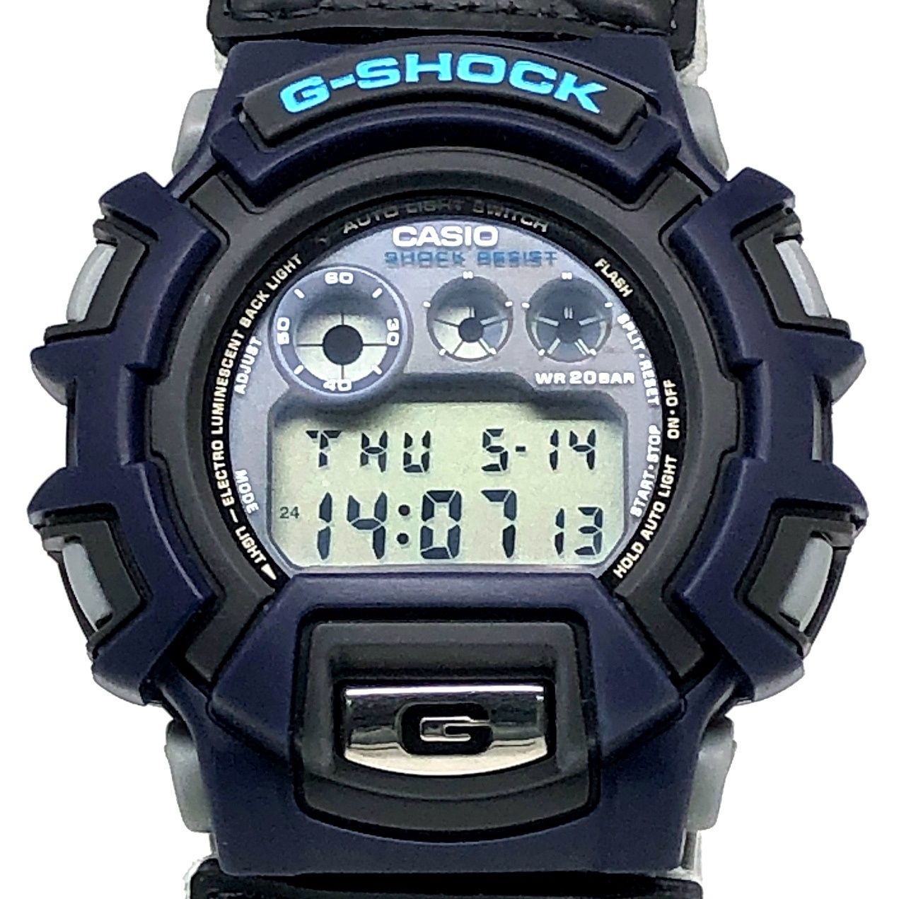 G-SHOCK ジーショック GL-100V-2T G-LIDE Gライド クロスバンド 耐低温仕様 ネイビー ブラック グレー 1999年11月発売