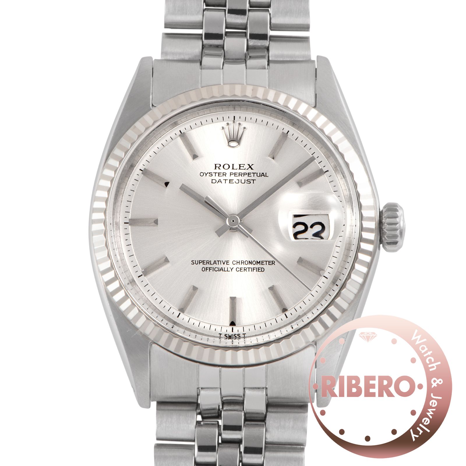 ROLEX ロレックス デイトジャスト 1601 1970年製 SS/WG【中古】