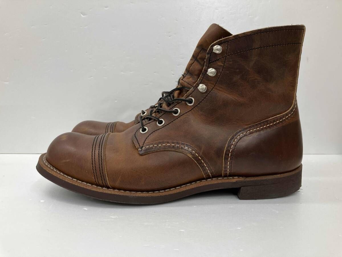 RED WING レッドウィング IRON RANGER アイアン レンジャー 8085 ブーツ28.5 ブラウン 通年