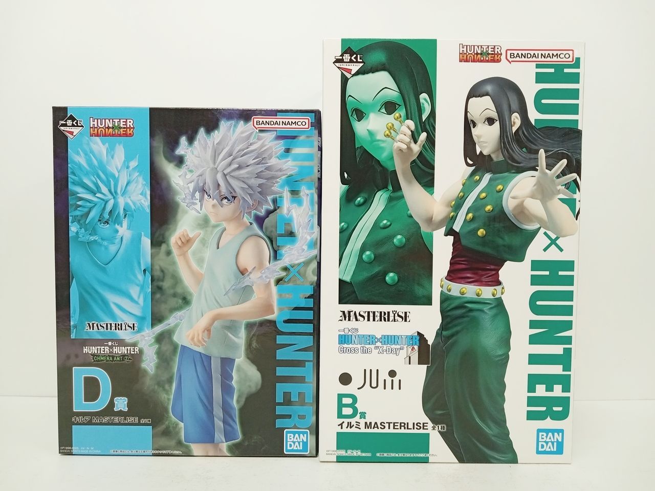 一番くじ ハンターハンター B賞 D賞 イルミ キルア 2体セット 未開封品 