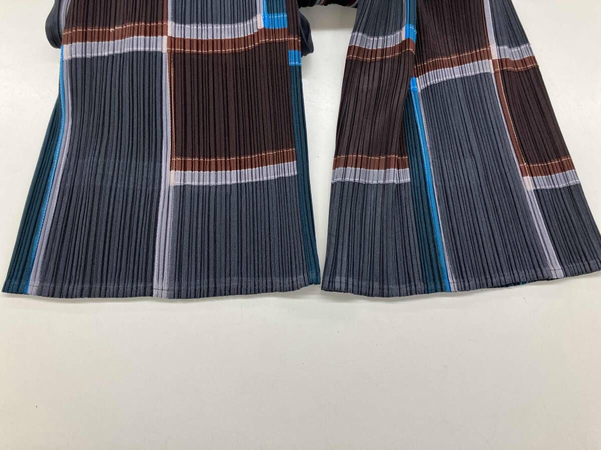 PLEATS PLEASE ／ISSEY MIYAKE／パンツ／グリーン／サイズ1／PP64JF543