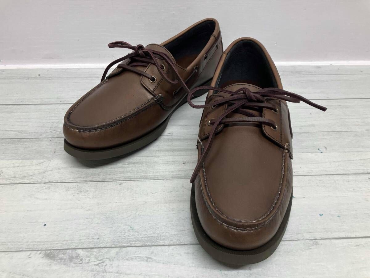 REGAL リーガル デッキシューズ NC26B 25.5cm ブラウン 通年