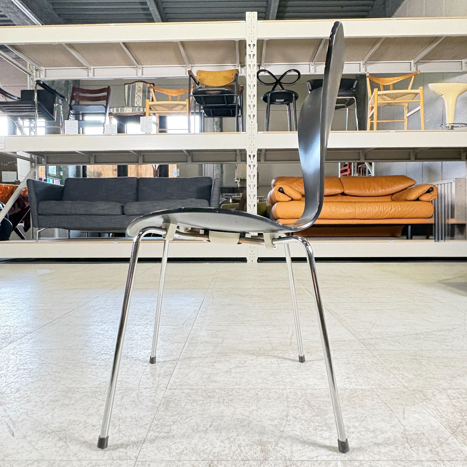 Fritz Hansen セブンチェア ブラック Arne Jacobsen フリッツハンセン 