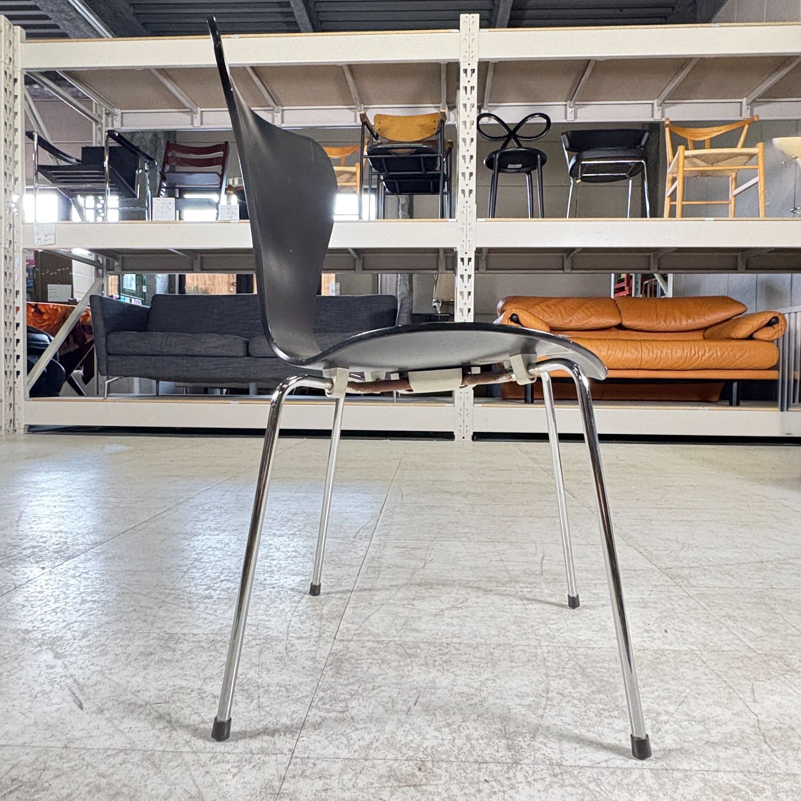 Fritz Hansen セブンチェア ブラック Arne Jacobsen フリッツハンセン