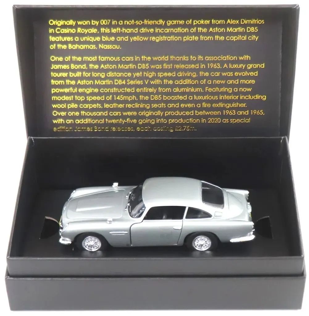 中古】ミニカー 1/36 James Bond Aston Martin DB5 「007 カジノ