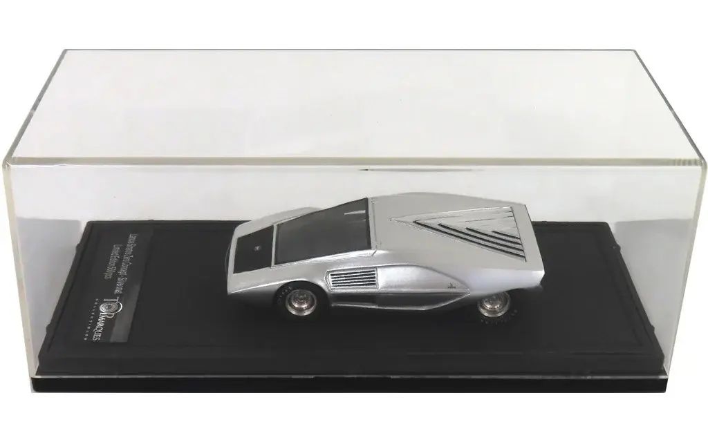 【中古】ミニカー 1/43 Lancia Stratos ZERO Concept(シルバー) [TOP43009B]