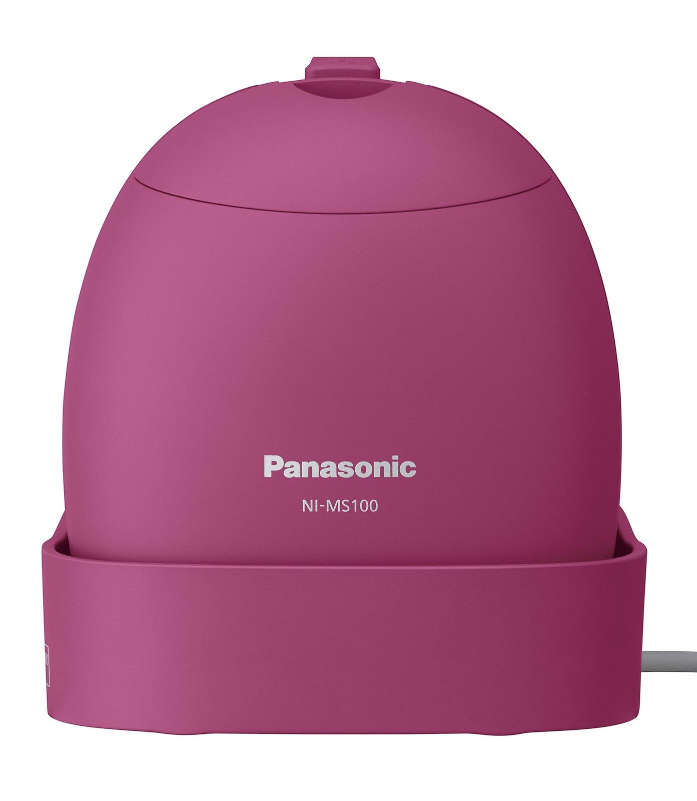パナソニック 衣類スチーマー モバイル 軽量コンパクトモデル ビビッドピンク NI-MS100-VP [ビビットピンク]