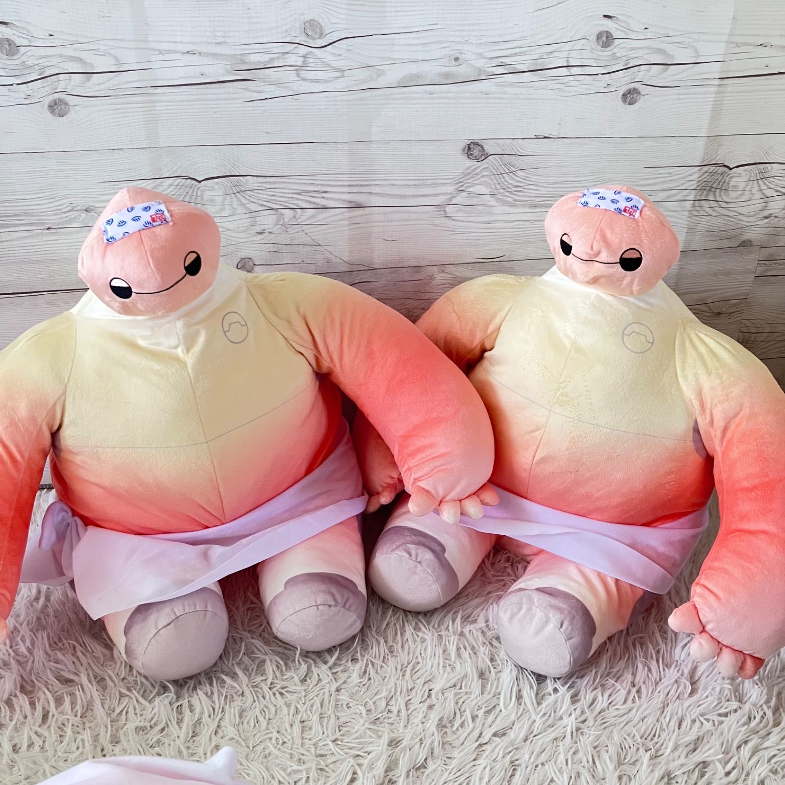 ベイマックス ぬいぐるみ 超超BIGぬいぐるみ サウナ 7点セット