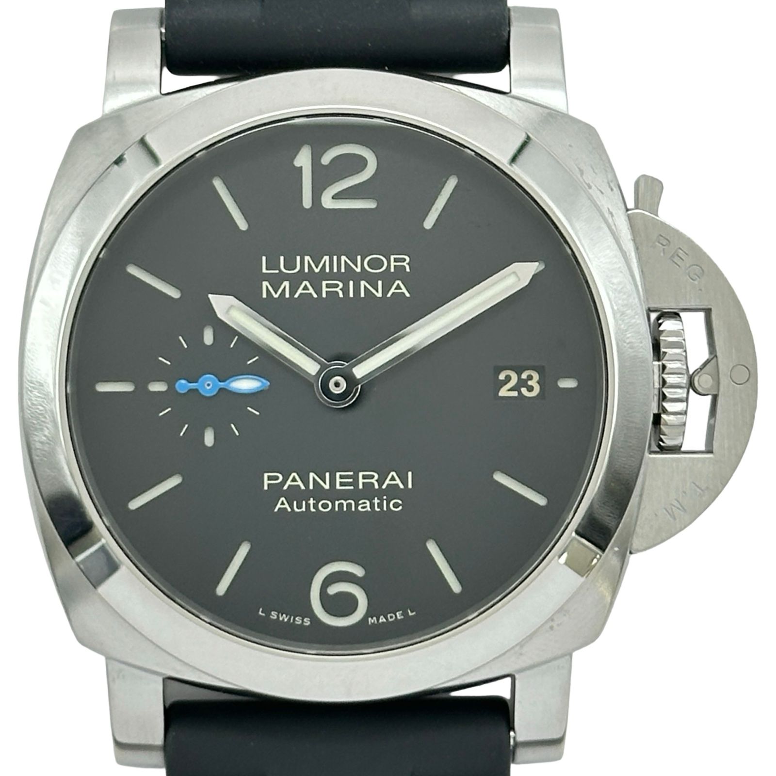 パネライ PANERAI ルミノール マリーナ クアランタ PAM01272 ブラック ステンレススチール 自動巻き メンズ 腕時計