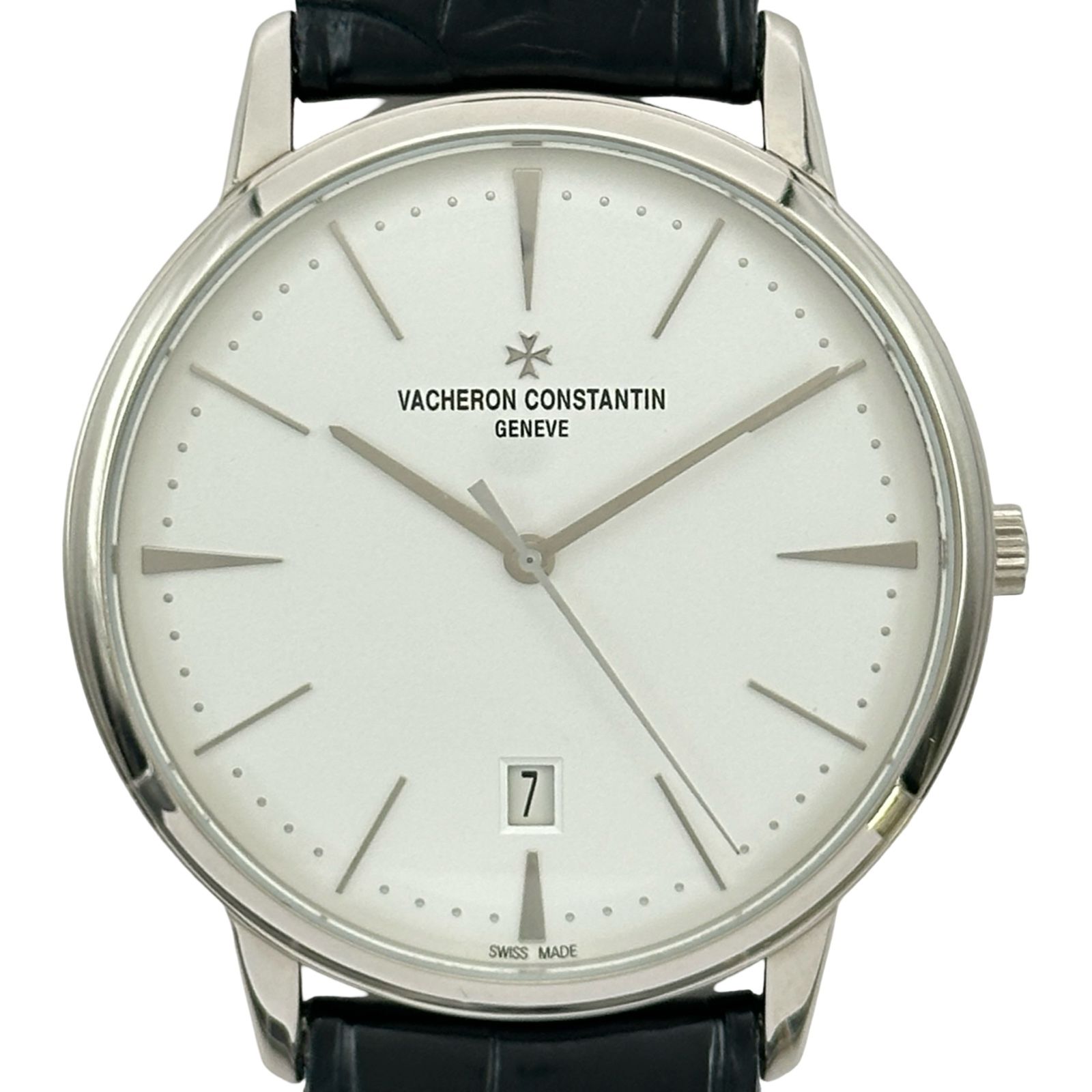 ヴァシュロン・コンスタンタン VACHERON CONSTANTIN パトリモニー コンテンポラリー 85180/000G-9230 シルバー ホワイトゴールド 自動巻き メンズ 腕時計