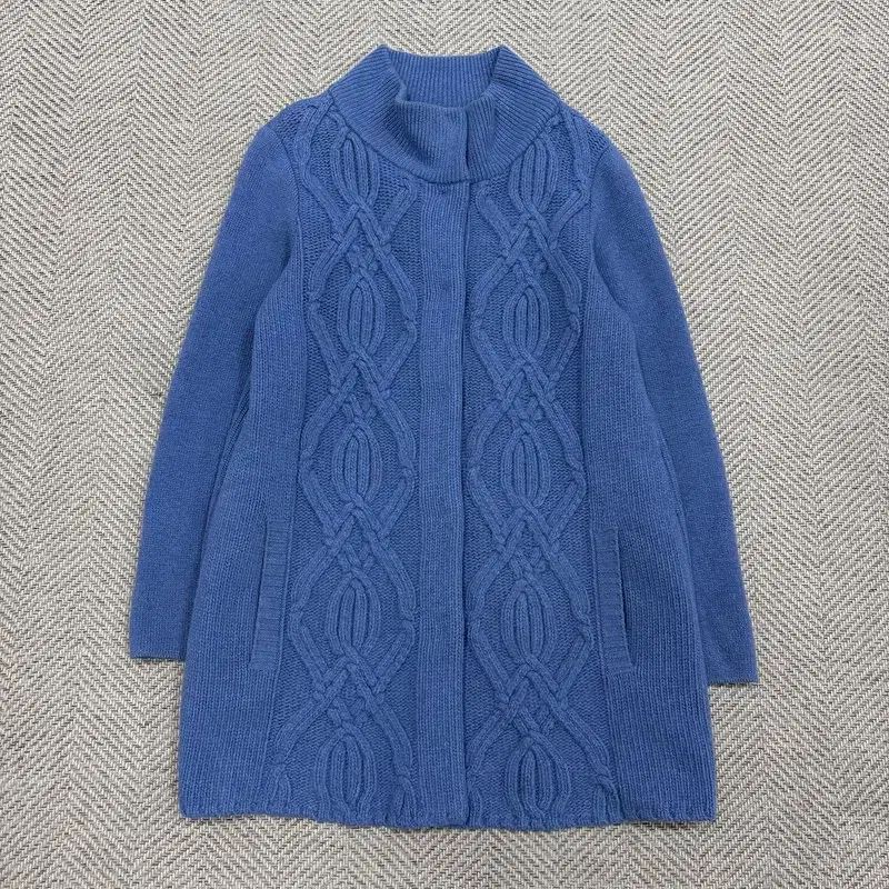 LANVIN ランバン ケーブルニットカーディガン v3720