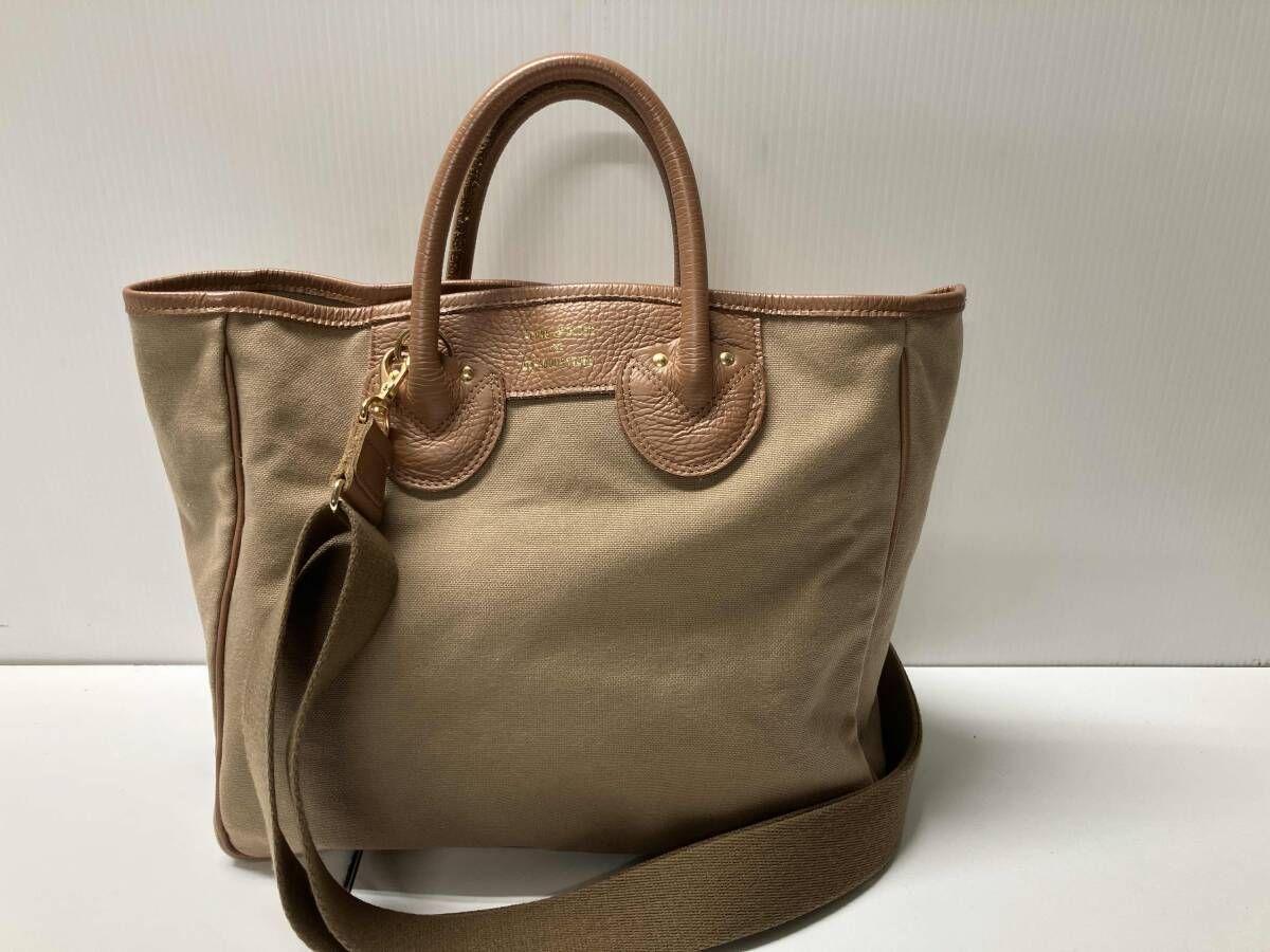YOUG & OLSEN ヤングアンドオルセン 2wayショルダーバッグ ベージュ