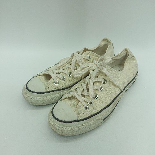 ◇ CONVERSE コンバース スニーカー サイズ24.0 アイボリー レディース E 【1406180079956】