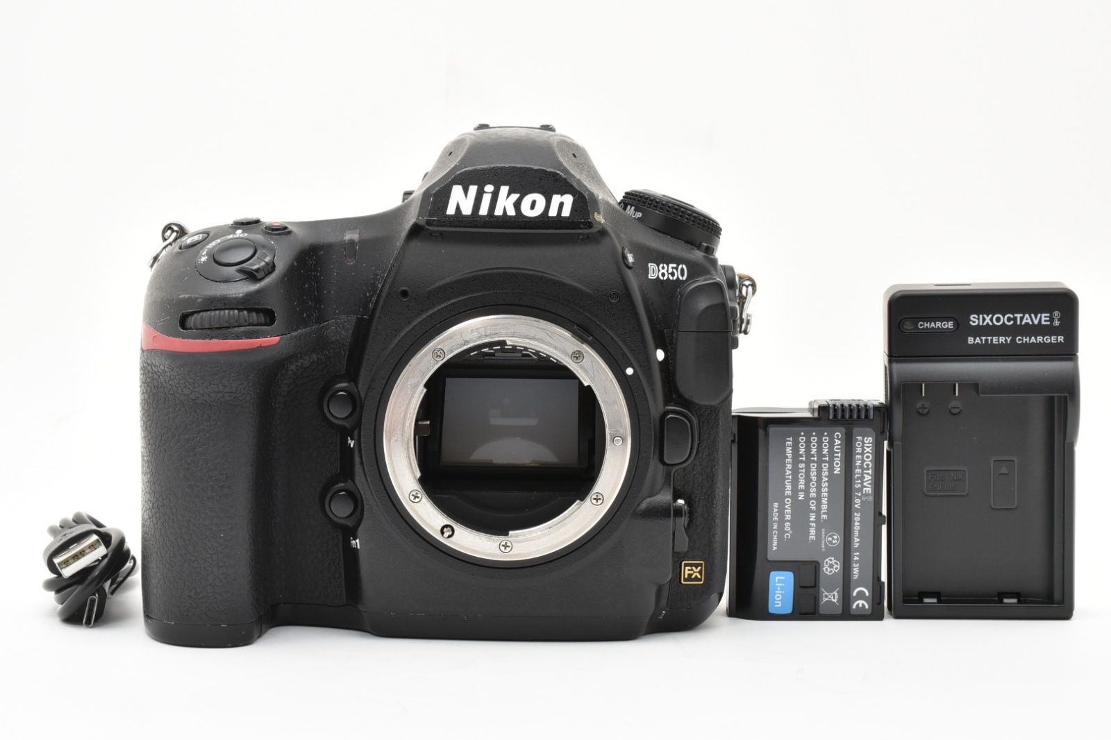 Nikon D850 ボディ フルサイズ 4575万画素 プロ機 高画素機 バッテリー