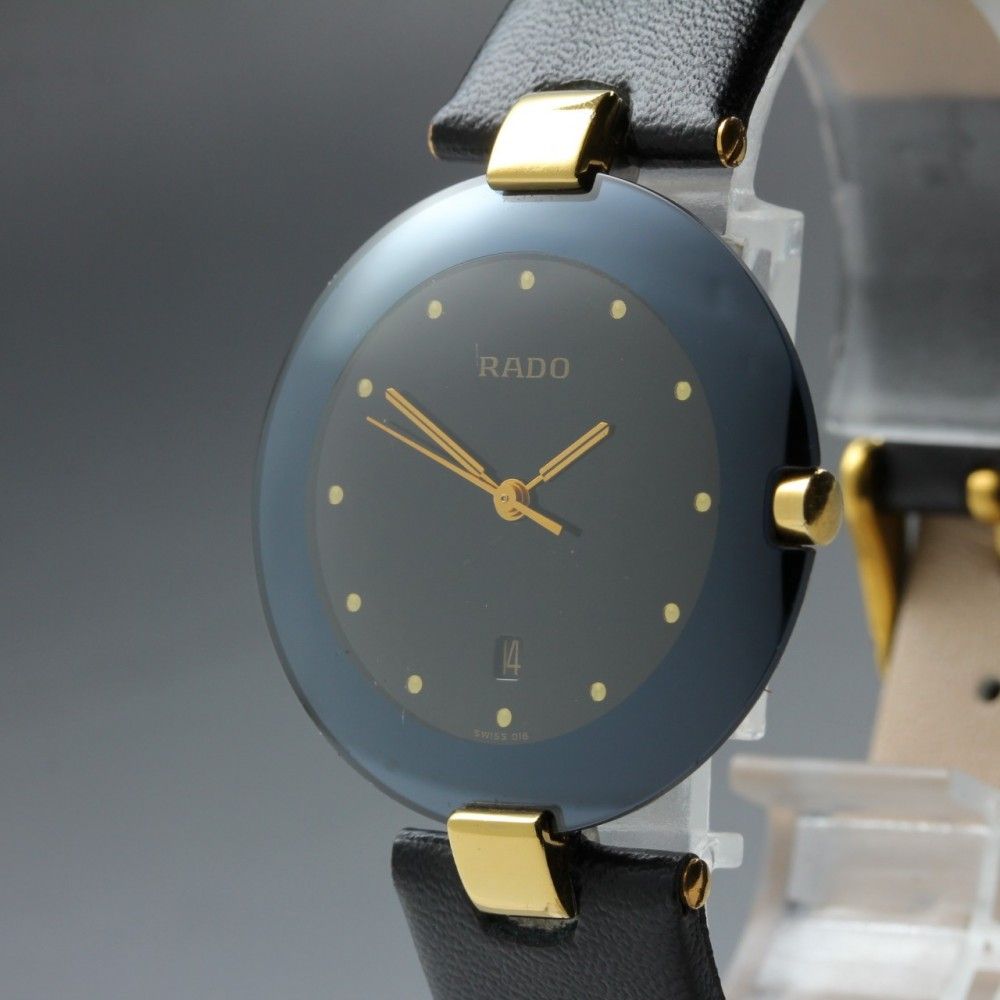 稼働品】RADO クポール 129.4075.4N クオーツ ユニセックス #17194
