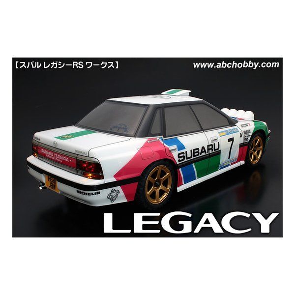 ABC HOBBY（エービーシーホビー） 01スーパーボディ ： スバル レガシーRS（BC5） ワークス 67909 (2669464)