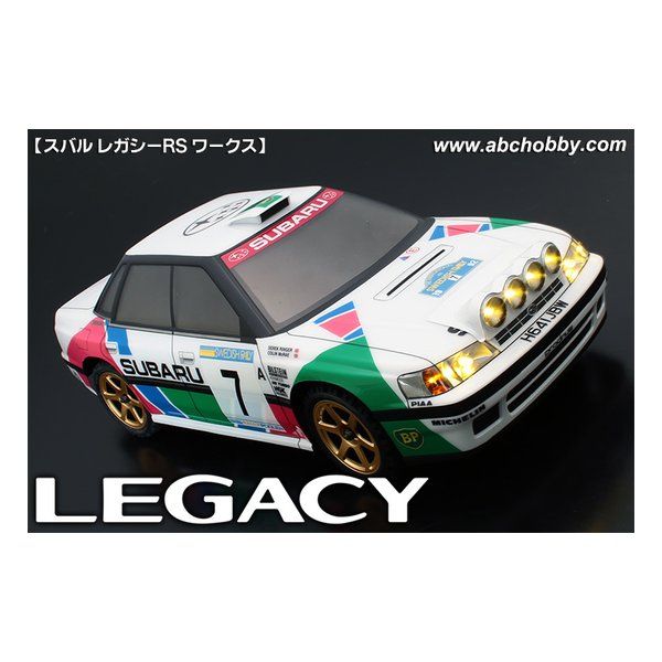 ABC HOBBY（エービーシーホビー） 01スーパーボディ ： スバル レガシーRS（BC5） ワークス 67909 (2669464)