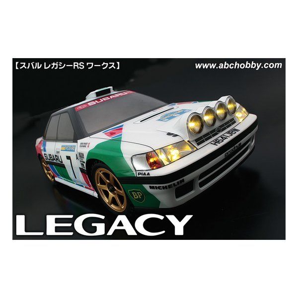 ABC HOBBY（エービーシーホビー） 01スーパーボディ ： スバル レガシーRS（BC5） ワークス 67909 (2669464)