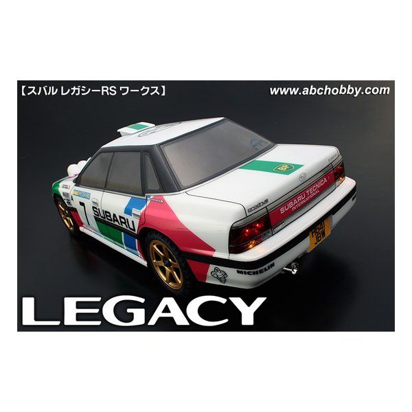 ABC HOBBY（エービーシーホビー） 01スーパーボディ ： スバル レガシーRS（BC5） ワークス 67909 (2669464)