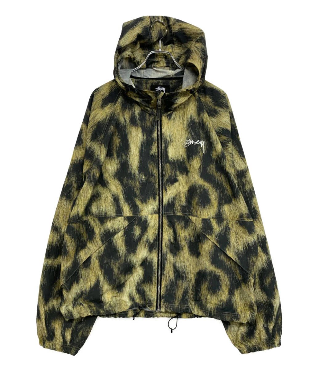 STUSSY マウンテンパーカー BEACH SHELL FUR PRINT 23AW メンズ SIZE XL ステューシー