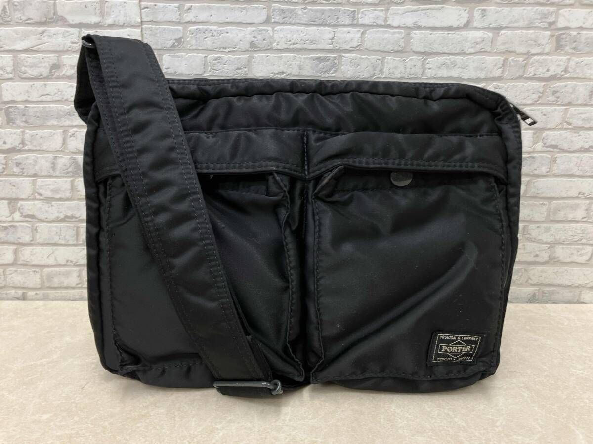 PORTER ポーター 吉田カバン TANKER ショルダーバッグ ブラック
