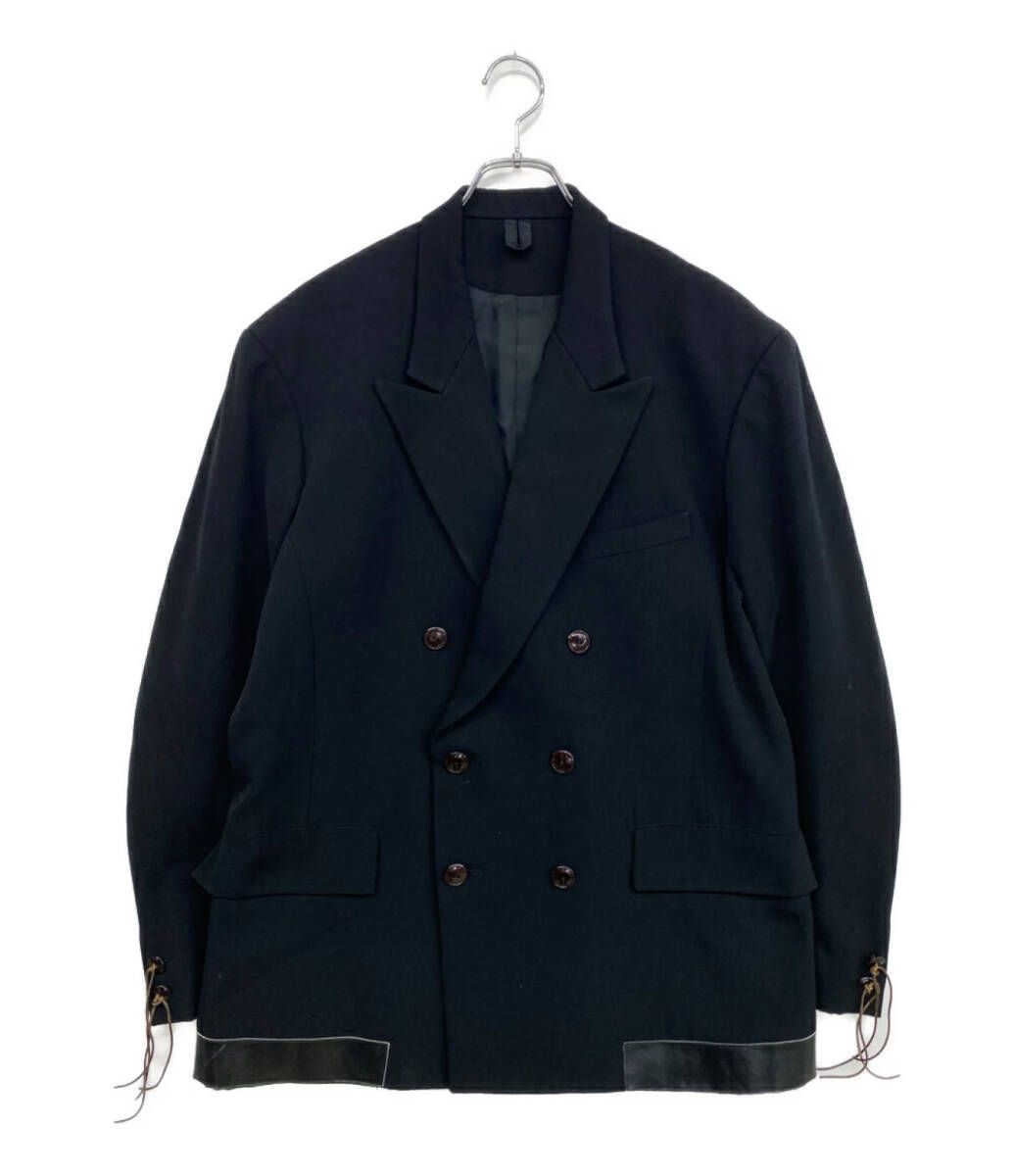 YOHJI YAMAMOTO POUR HOMME テーラードジャケット ダブルジャケット 3ポケット 91AW メンズ SIZE M ヨウジヤマモトプールオム