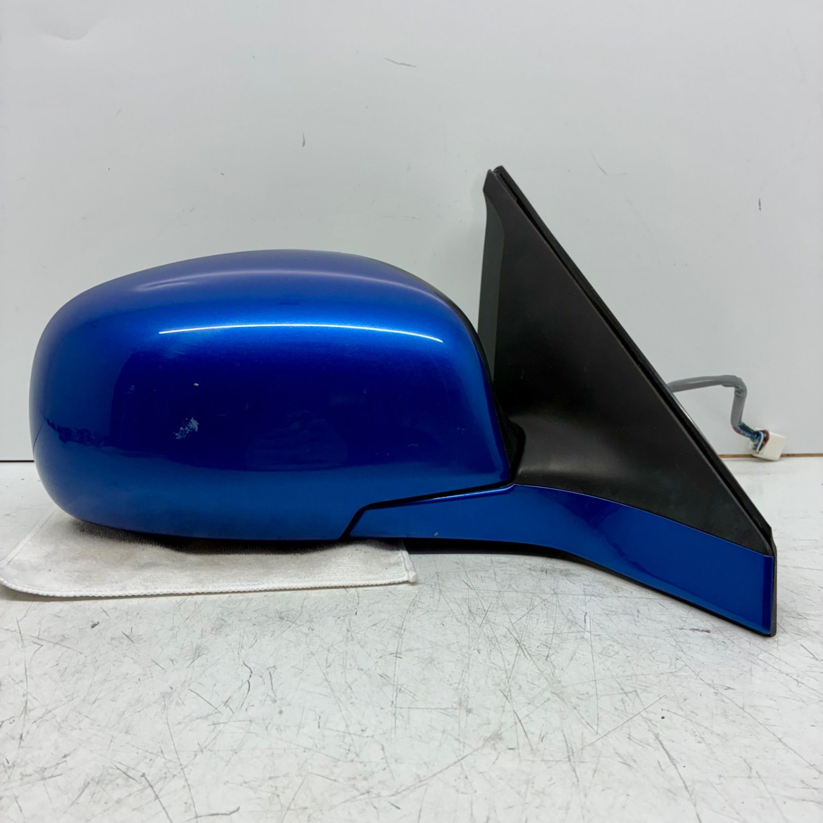 スズキ ZC11S ZD11S ZC21S ZD21S ZC71S スイフト ドアミラー サイドミラー 右 右側 運転席側 R 7ピン 7P 動作OK ブルー 青 ZCW P80588