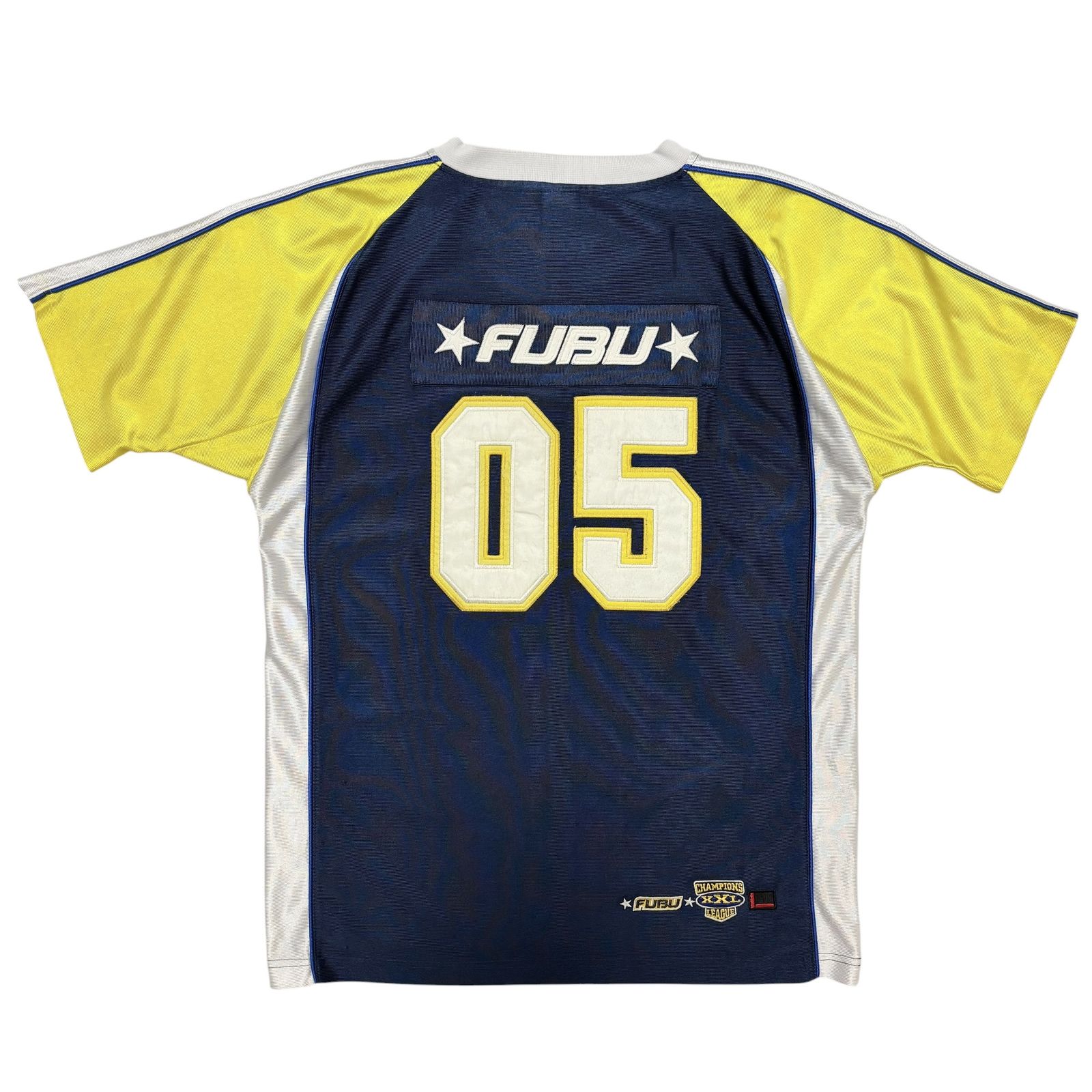 古着フブ FUBU ゲームシャツ フットボールシャツ 半袖 Tシャツ 