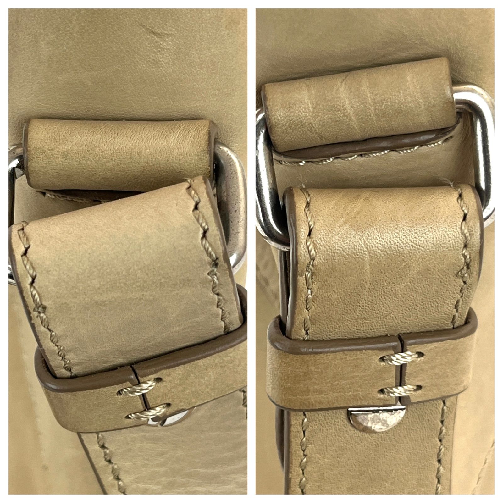 CELINE セリーヌヴィンテージスタッズ2wayショルダーバッグ レザー 