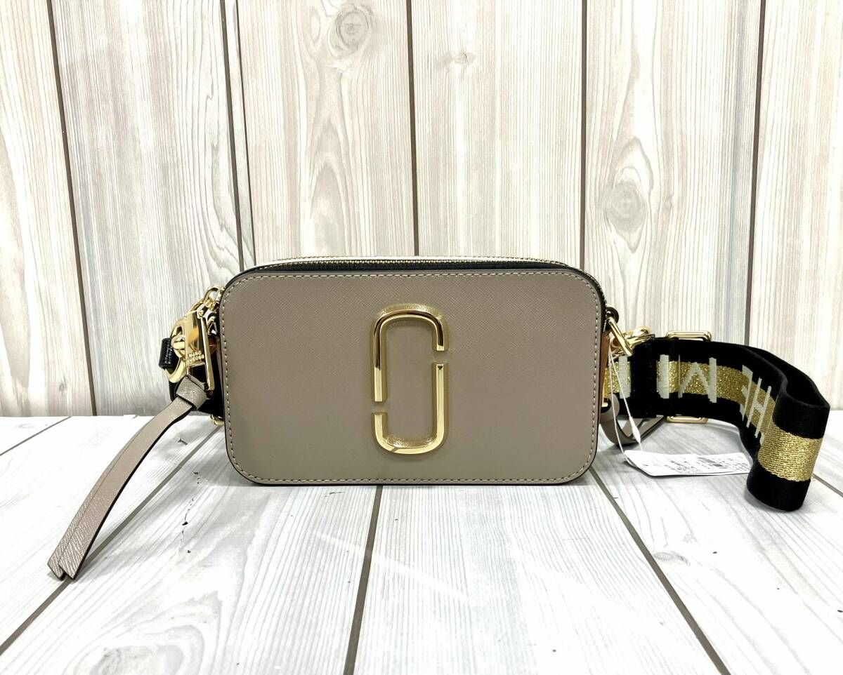 THE MARC JACOBS マークジェイコブス M0014146 ショルダーバッグ ベージュ スナップショット