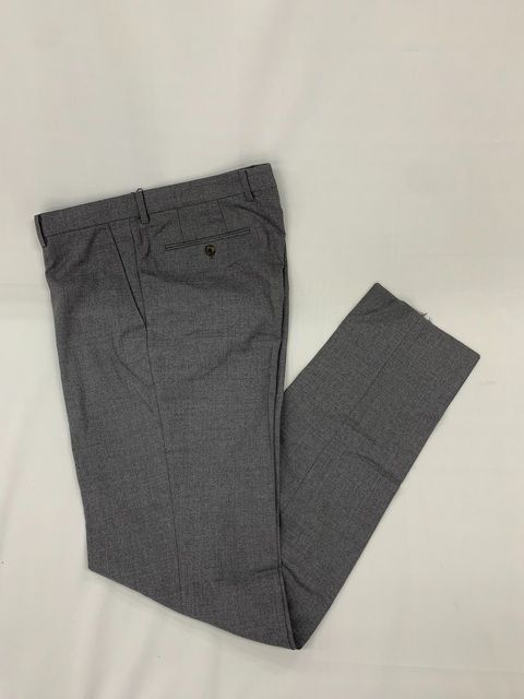 新品 定価2.86万 高級ブランド 英国ブランド 百貨店ブランド 特価セール パンツ ズボン トラウザーズ M L XL 3L ウエスト 88cm 94cm 毛 ウール 100% グレイ系 グレー メンズ 春 夏 秋 カジュアル ビジネス 329
