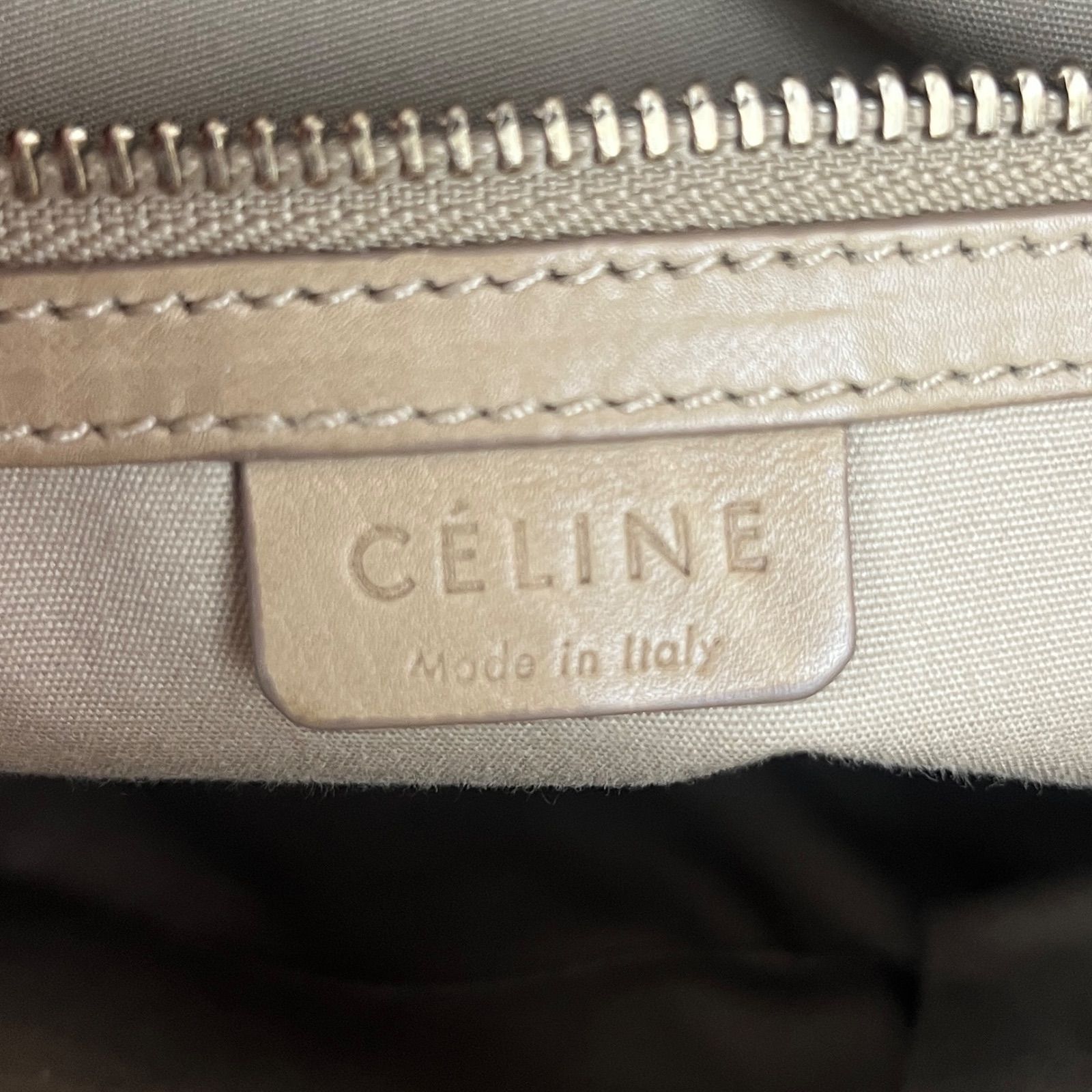 CELINE セリーヌヴィンテージスタッズ2wayショルダーバッグ レザー 