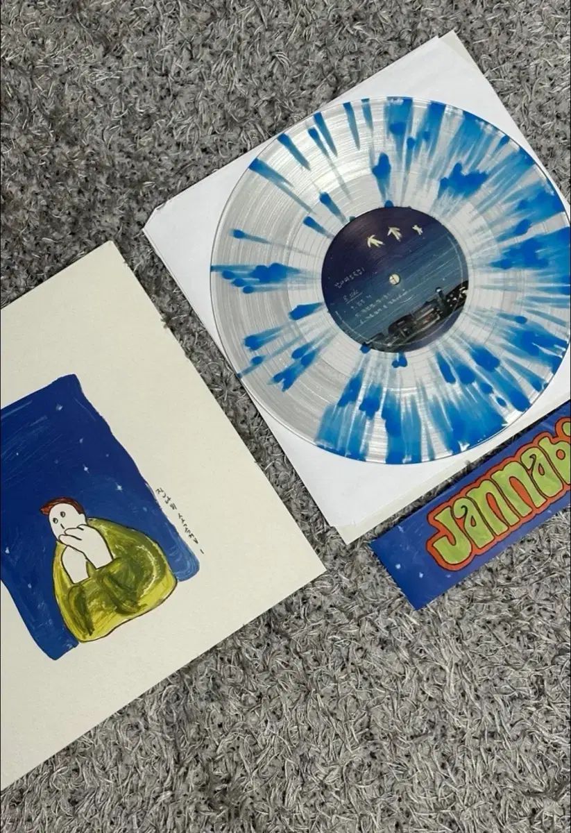 JANNABI ソングブック LP クリア ＆ 青