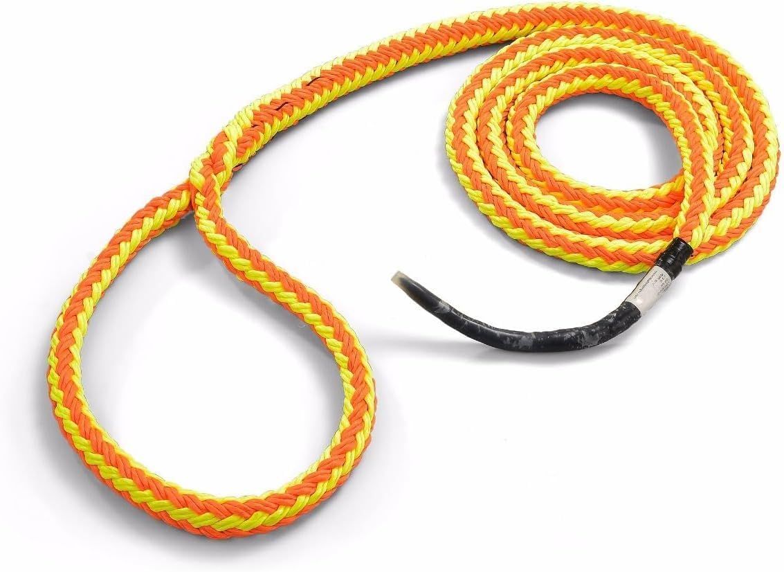 Teufelberger tREX ソフト アイ スリング デッドアイスリング リギング 台付け アーボリスト ツリークライミング (11.1mm×3m/オレンジ×レッド)