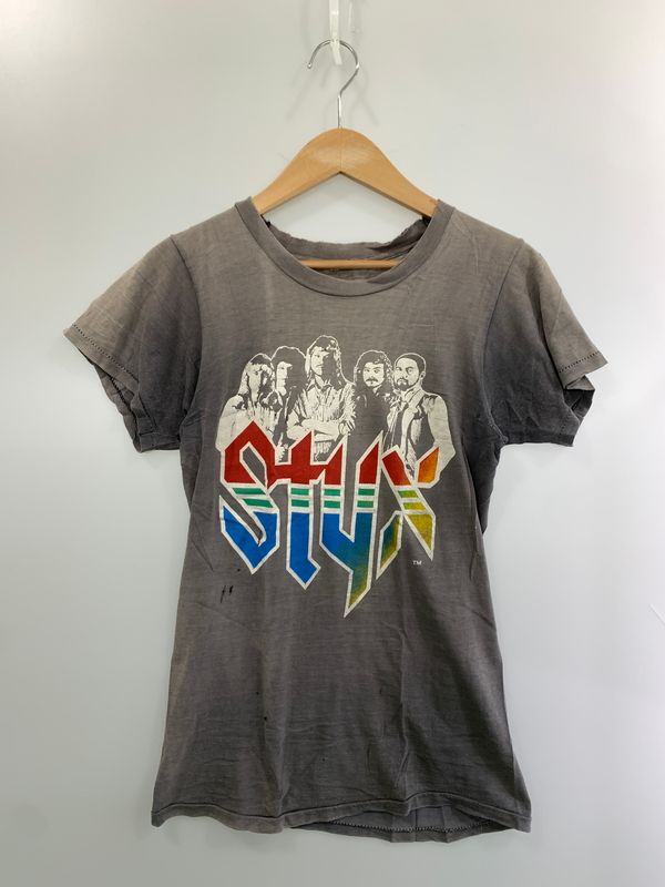 【現状渡し品】 STYX スティクス 70S TME MAIN EVENT TOUR TEE ザ メイン イベント ツアー 70年代 ヴィンテージ 半袖 Tシャツ メンズ トップス 【146-260515-em-03-min】