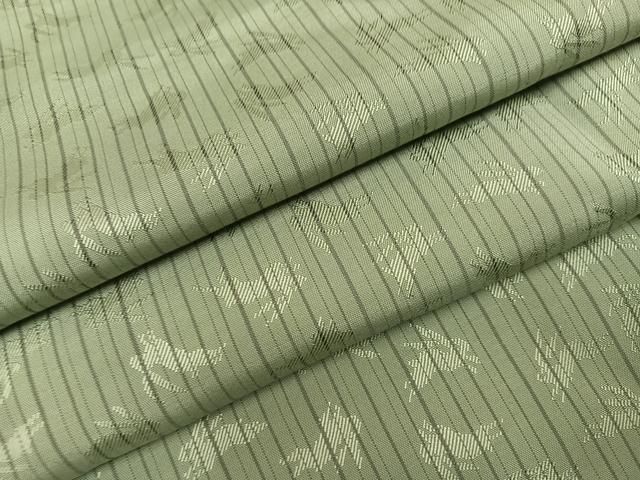 平和屋着物●お召　兎　正絹　逸品　未使用　AABI6311ph