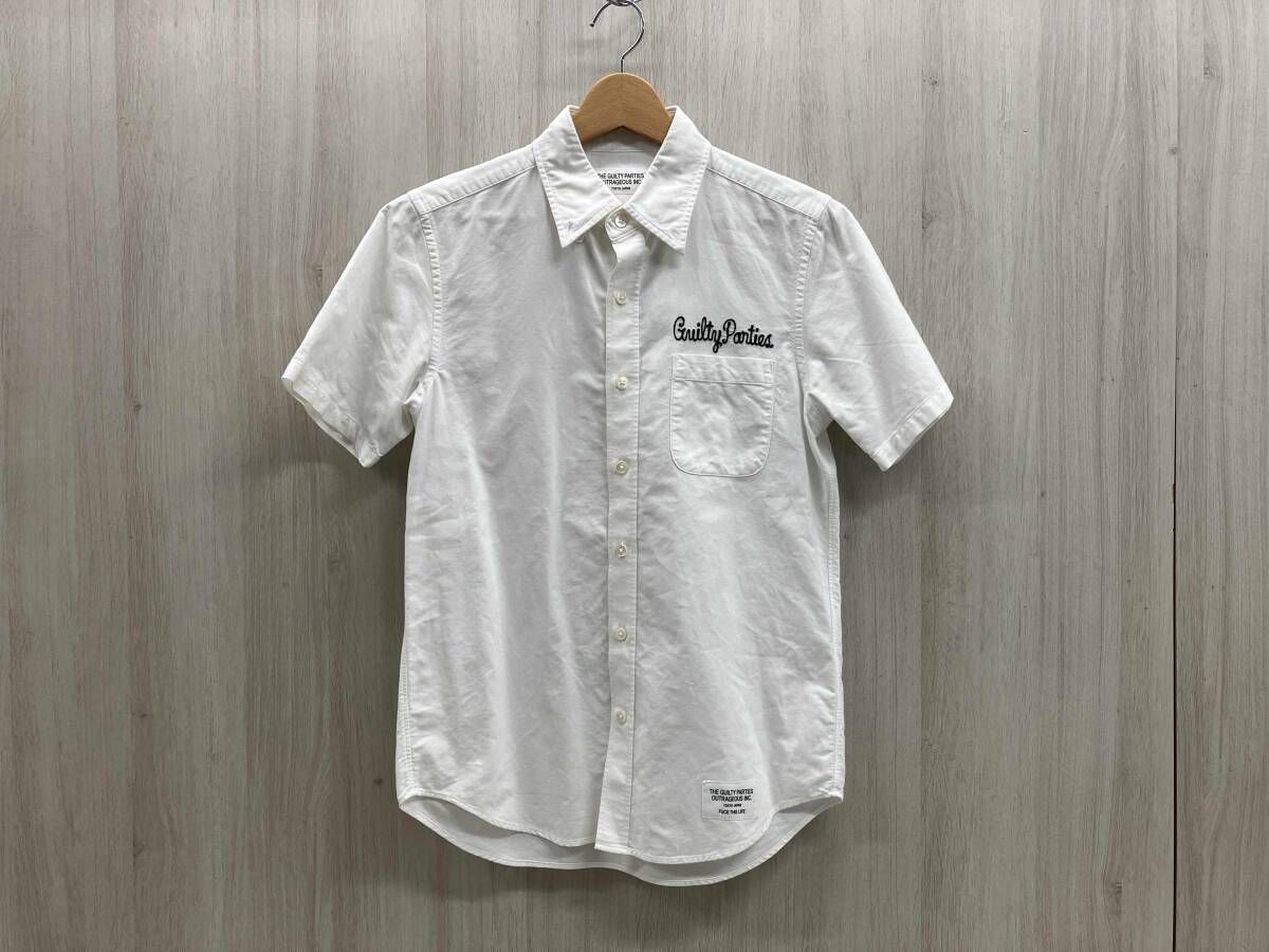 WACKO MARIA ワコマリア 15SS-OX-15 半袖シャツ Sサイズ ホワイト