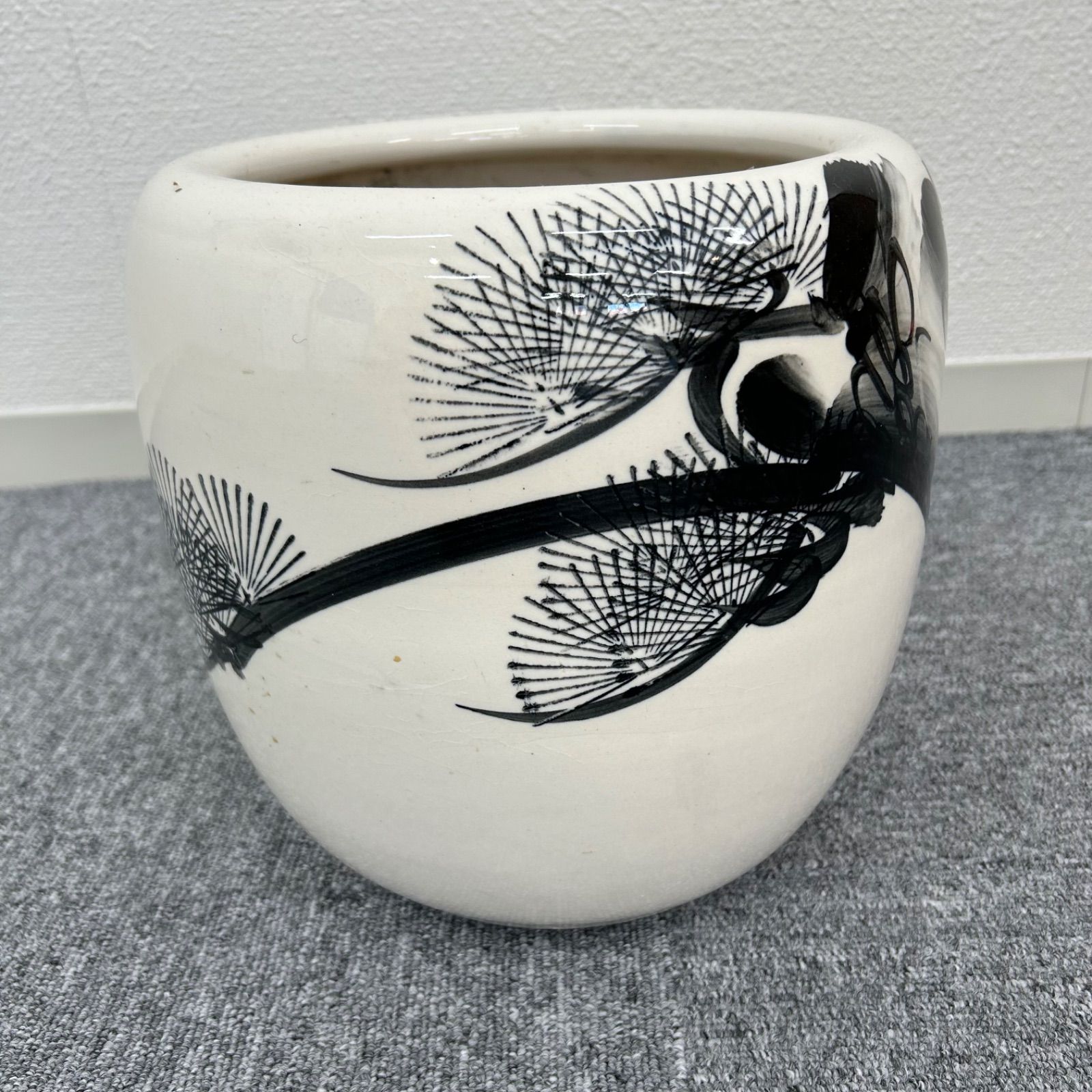 陶器製 火鉢 水鉢 睡蓮鉢 園芸プランター水槽 盆栽鉢 花瓶 インテリア