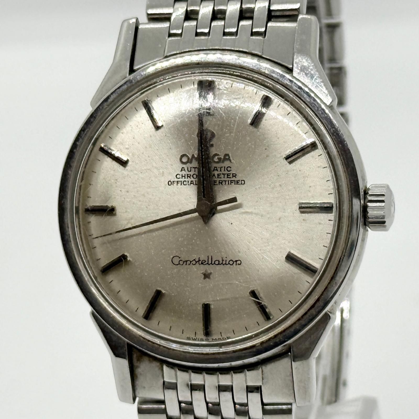 OMEGA オメガ コンステレーション クロノメーター 167.005 シルバー AT ユニセックス 腕時計 稼働品