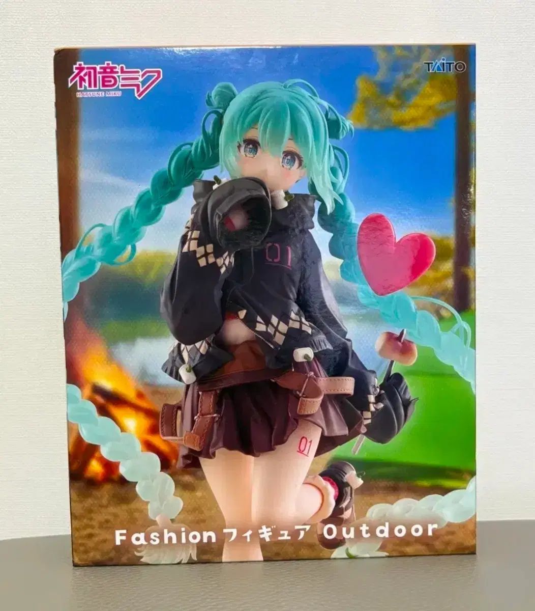 (未開封 正規品) タイトー 初音ミク アウトドア ファッション フィギュア
