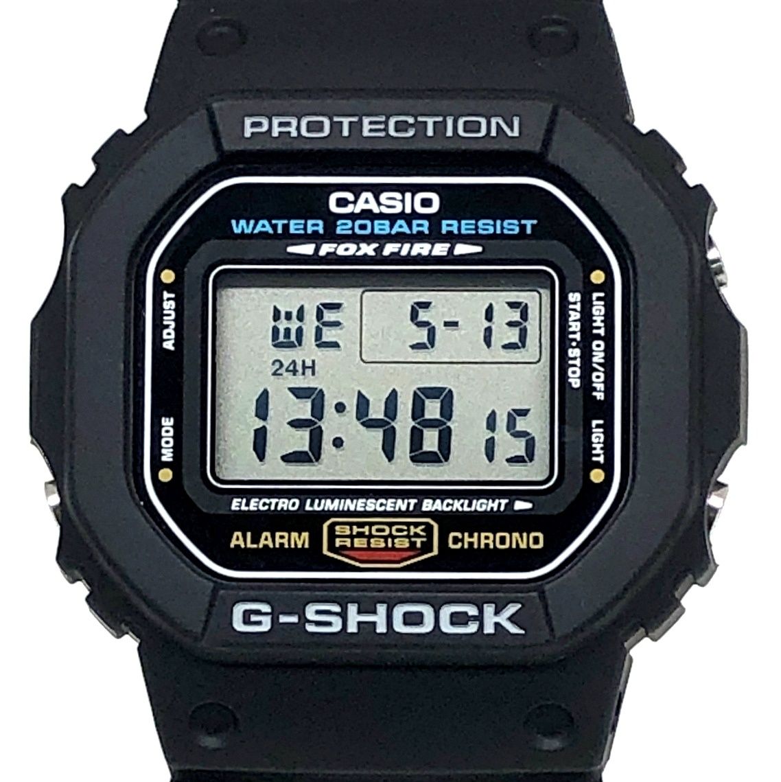 G-SHOCK ジーショック DW-5600E-1 M3229 国内版 FOXFIRE ELバックライト スピード SPEED 生産完了モデル 1996年6月発売