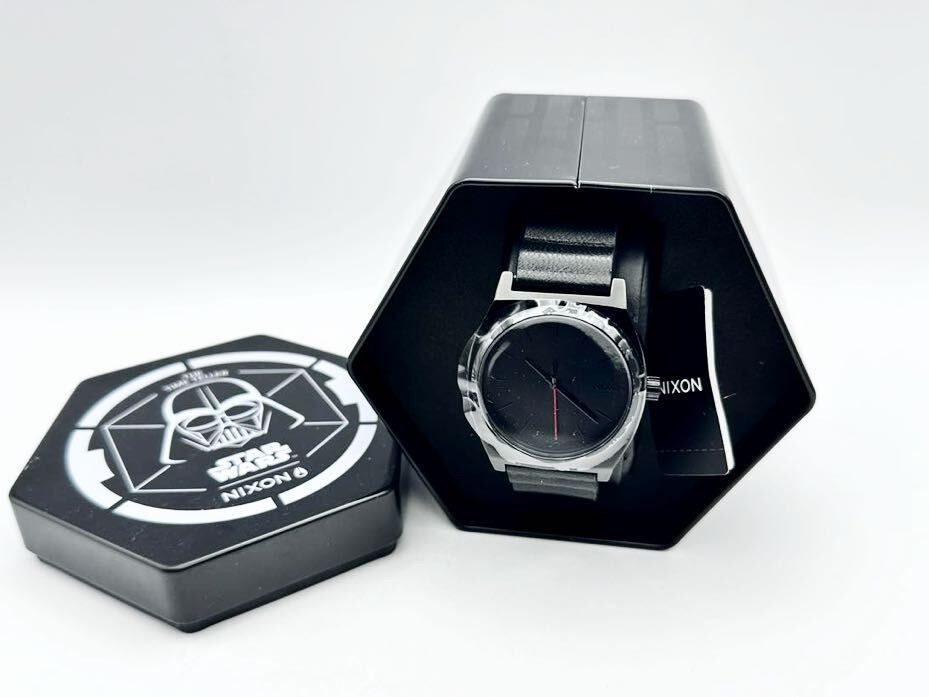 未使用 希少 NIXON ニクソン STAR WARS スターウォーズ A045SW-2244 ダースベイダー タイムテラー コラボ 腕時計 ダースベーダ