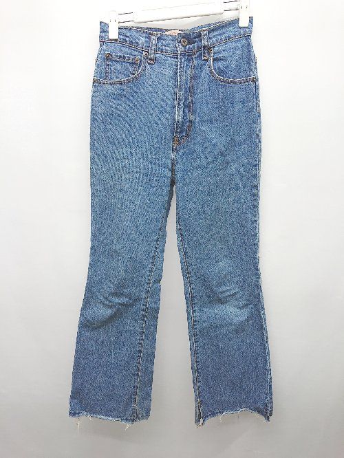 ◇ THE REAL VINTAGE LOOK カットオフ ジーンズ デニム パンツ サイズS インディゴ レディース P 【1406240000814】