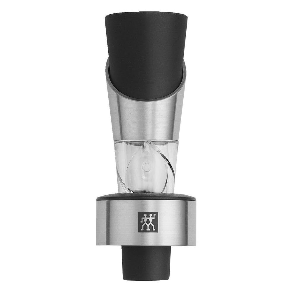 ZWILLING ツヴィリング 「 ツイン ソムリエ ポアラー 」 ワイン デキャンティング エアレーター ストッパー【日本正規販売品 】 39500-050 shu 623c7250