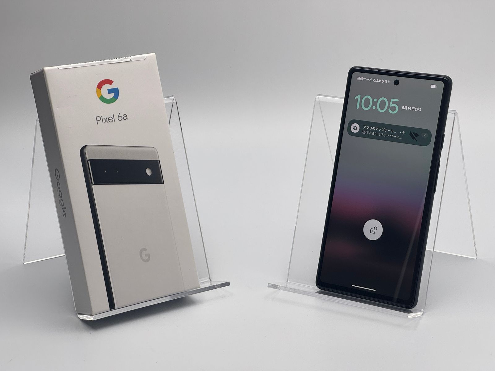 箱付き中古B】Google Pixel 6a 128GB Chalk SIMフリー 白ロム - メルカリ