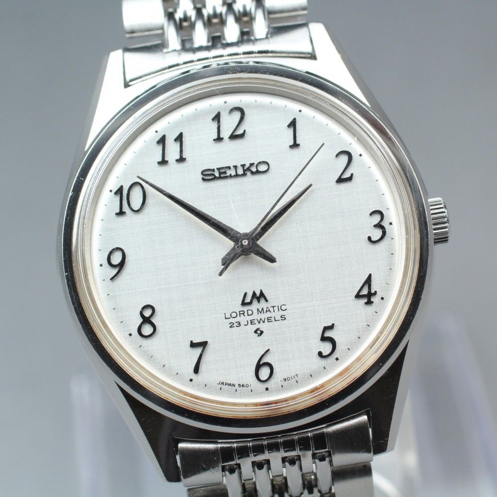 【稼働品】SEIKO ロードマチック 5601-9000 自動巻き メンズ (1973年製) #17177