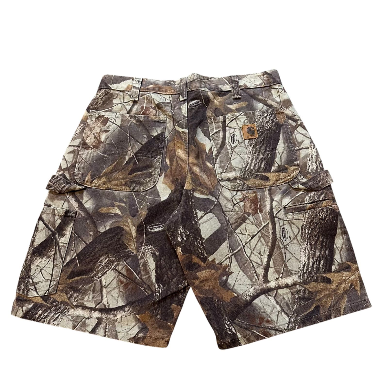 07年 Carhartt リアルツリーショーツ 07' carhatt real tree Hardwoods camo Canvas Work Short カーハート