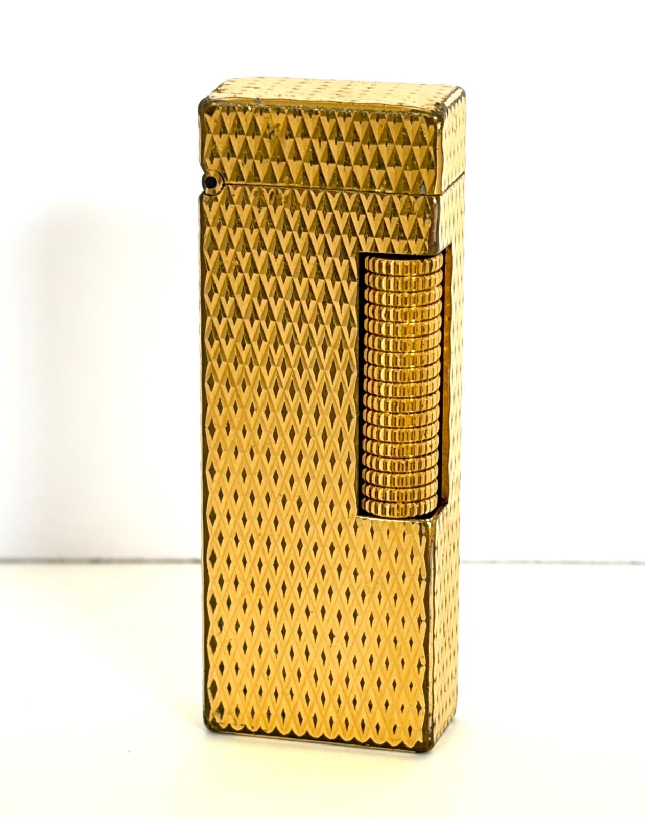 dunhill ダンヒル ゴールド ローラー ガスライター ヴィンテージ 火花確認済