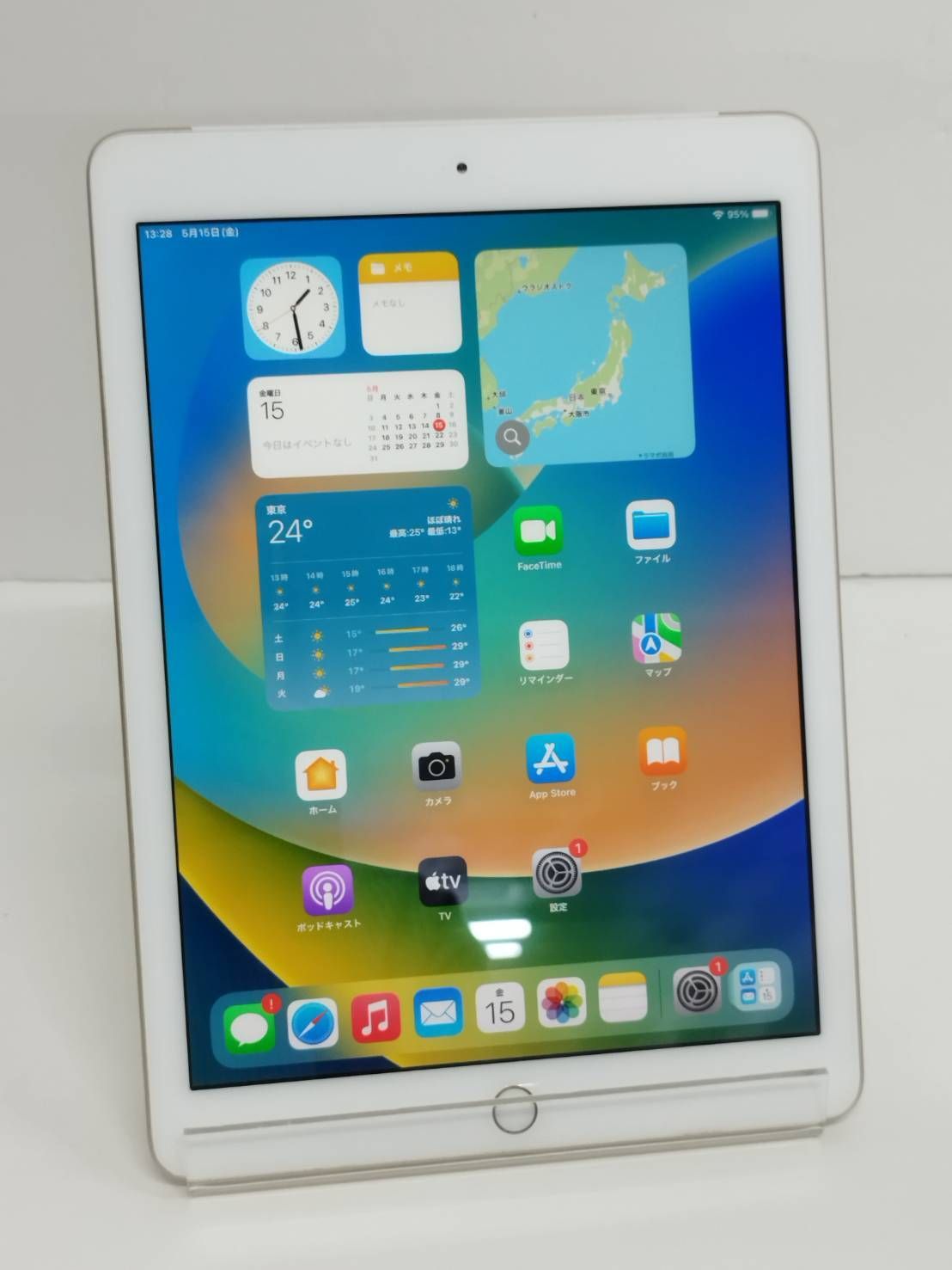 良品】iPad 第5世代/Wi-Fi+セルラー/A1823/32GB〈MPG42J/A〉バッテリー